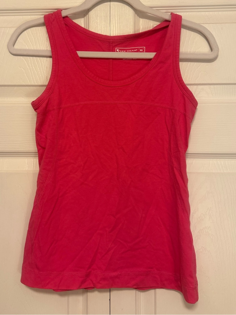tek gear Hot Pink Scoop Neck Tank Top